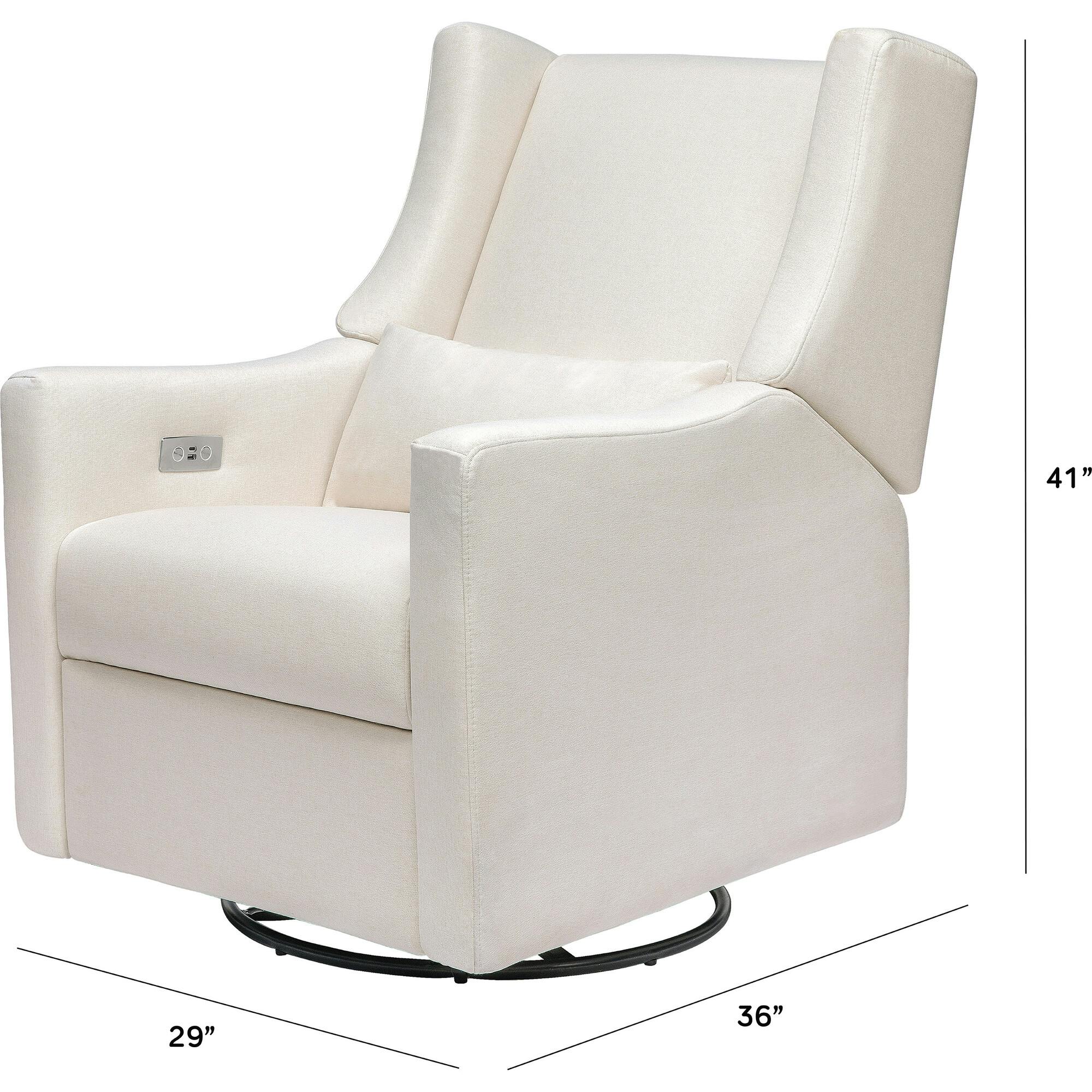 Kiwi Electronic Recliner and Swivel Glider with USB Port