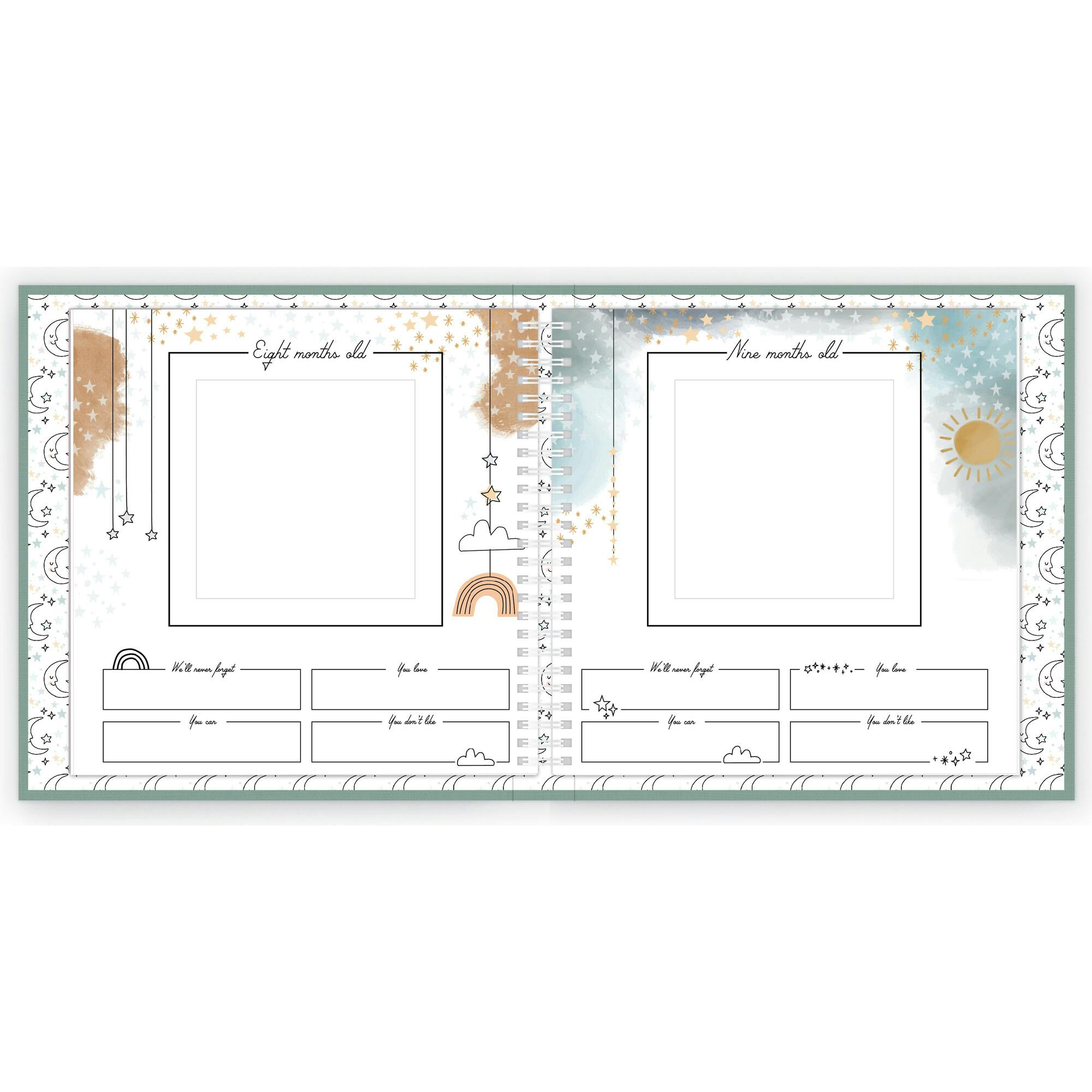 Celestial Skies Luxury Memory Baby Book