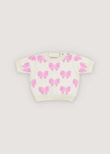 Pinpilin Baby Jumper Pink Lavander Bow
