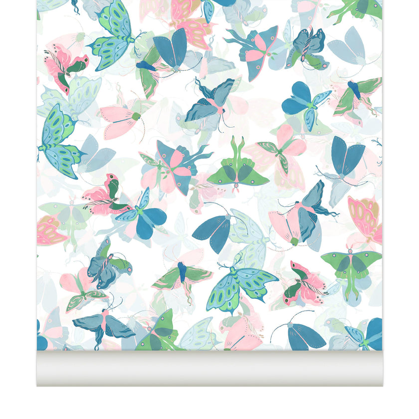 Papier peint Papilio coloris Rose