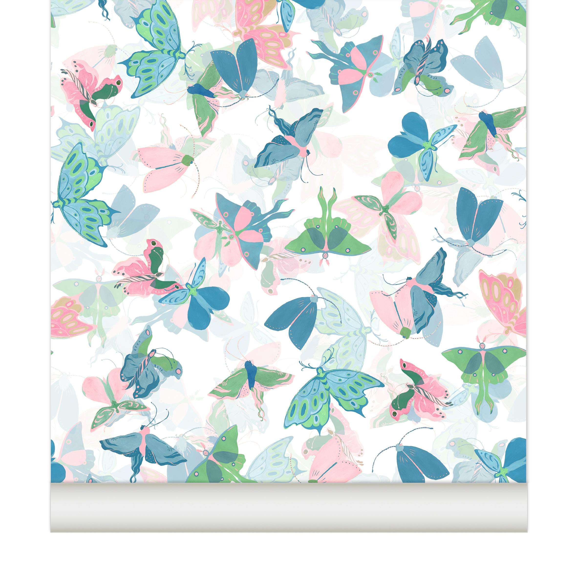 Papier peint Papilio coloris Rose