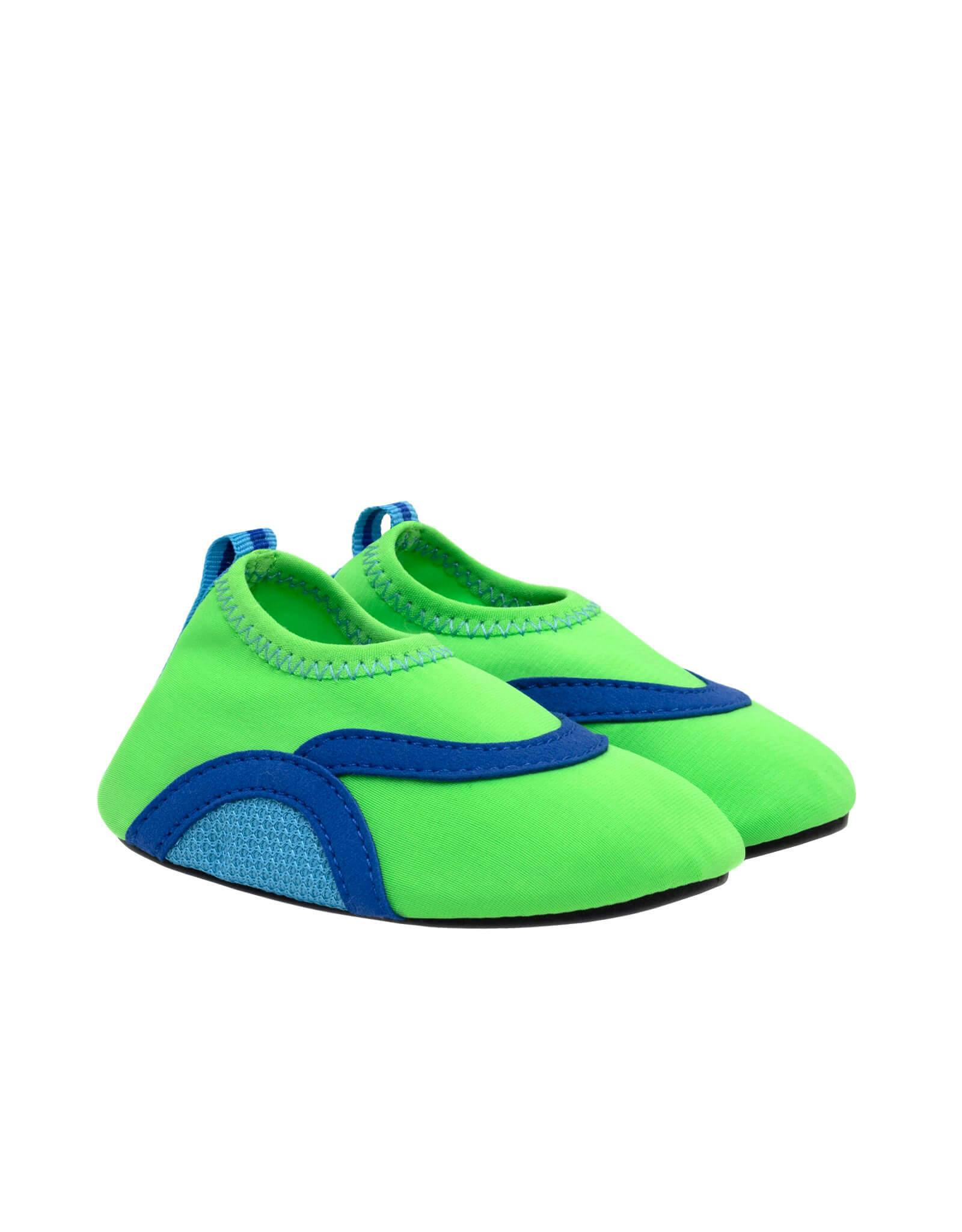 Scuba Green Spandex Aqua Shoe