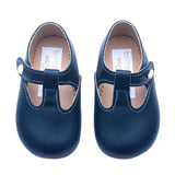 Alex British Pre-Walker Baby Shoes - Navy Blue