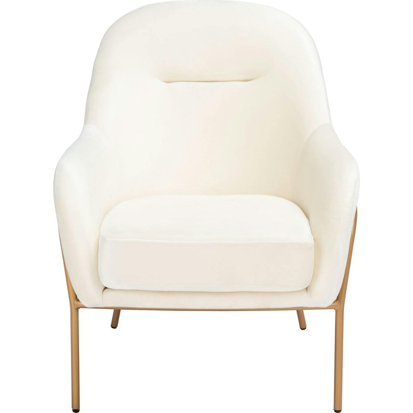 Eleazer Velvet Accent Chair
