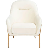 Eleazer Velvet Accent Chair