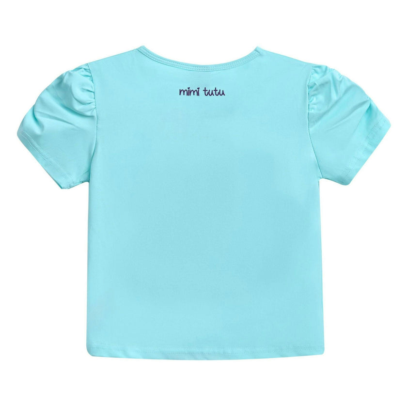 Blue Puppy Applique T-Shirt