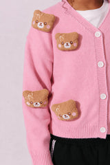 Plush Beary Cute Cardigan
