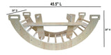 Bailis | 3-in-1 Wooden Climbing Arch, Rocker and Seesaw for Toddlers