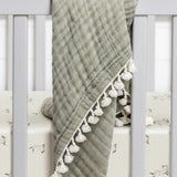 Avery Bunny Organic Cotton Fitted Crib Sheet