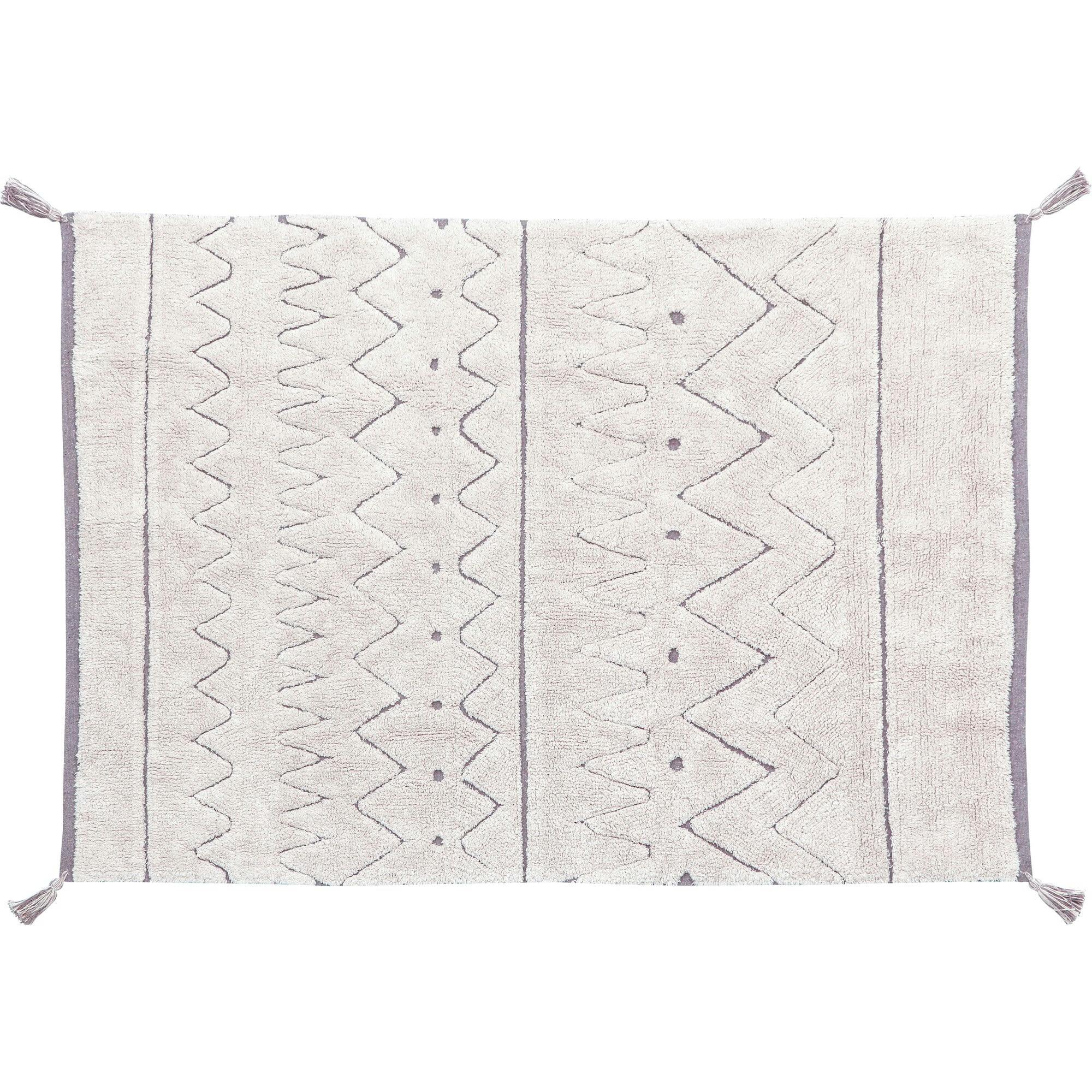 Azteca RugCycled Washable Rug, Natural