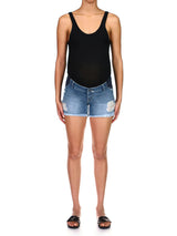 Karlie Boyfriend Maternity Jean Short | Sprawling