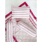 Block-Printed Cotton Crib Quilt