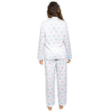 Women's Tennis Bows Long PJ Set