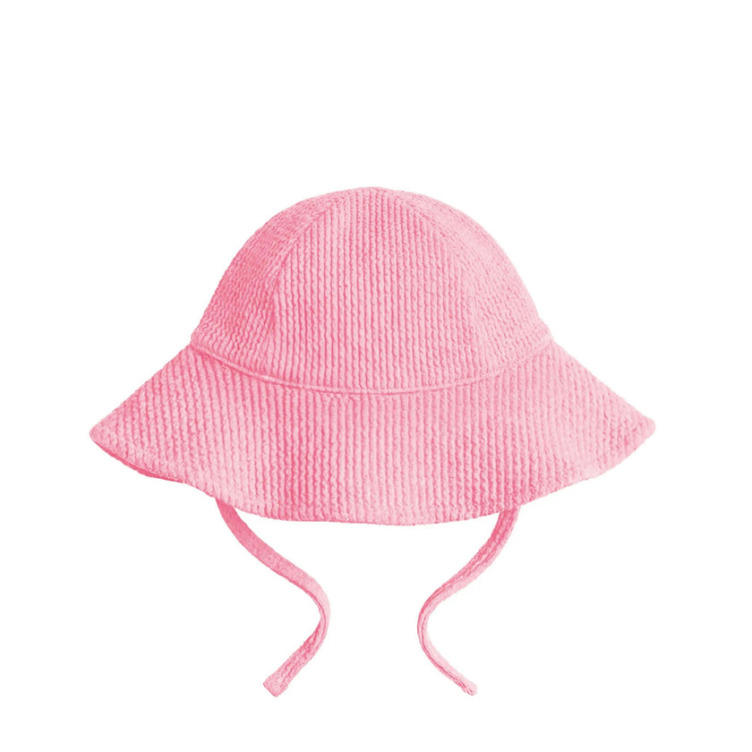 Toddler Crinkle Sunhat - Candy Pink