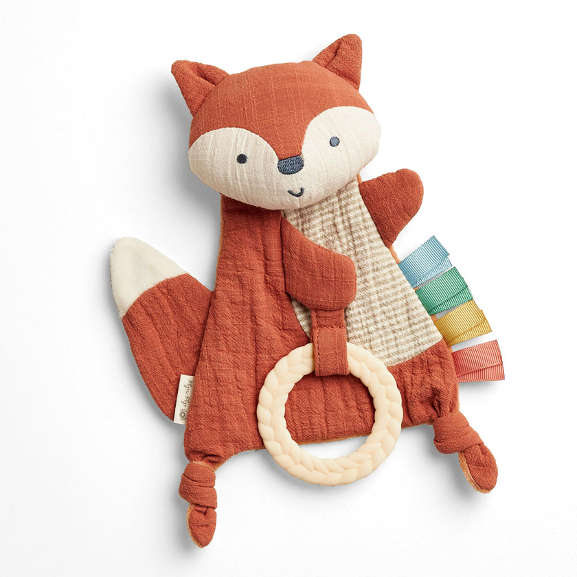Bitzy Crinkle™ Sensory Crinkle Pal Fox