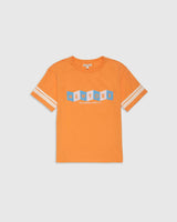 Organic Weekend Tee in Overtime Orange