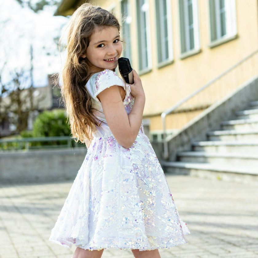 Sequins Concert Queen Dress