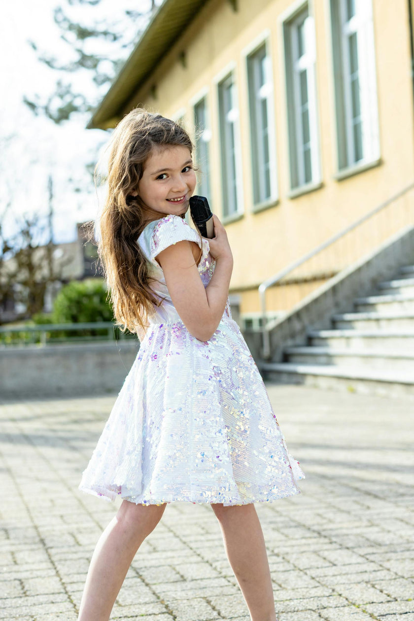 Sequins Concert Queen Dress