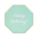 Mixed Happy Birthday Side Plates