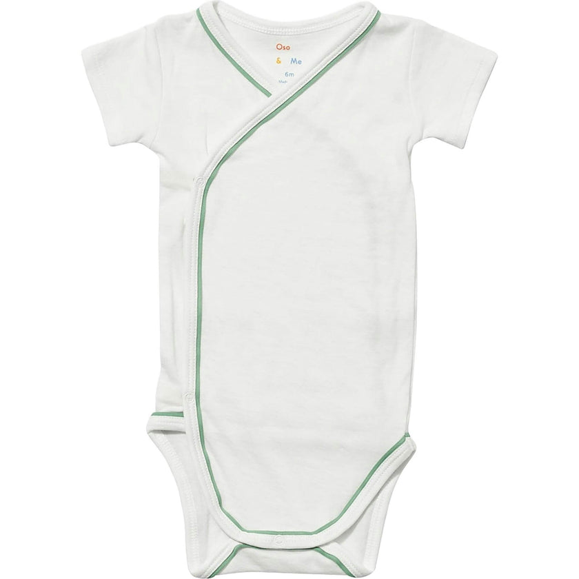 Crossbody Short Sleeve Onesie