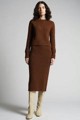 AVA SWEATER | COCOA