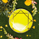 Chartreuse Enchanté Dinner Plates