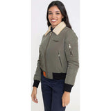 BOMBERS ORIGINAL Barcelona Aviator Jacket - Kaki