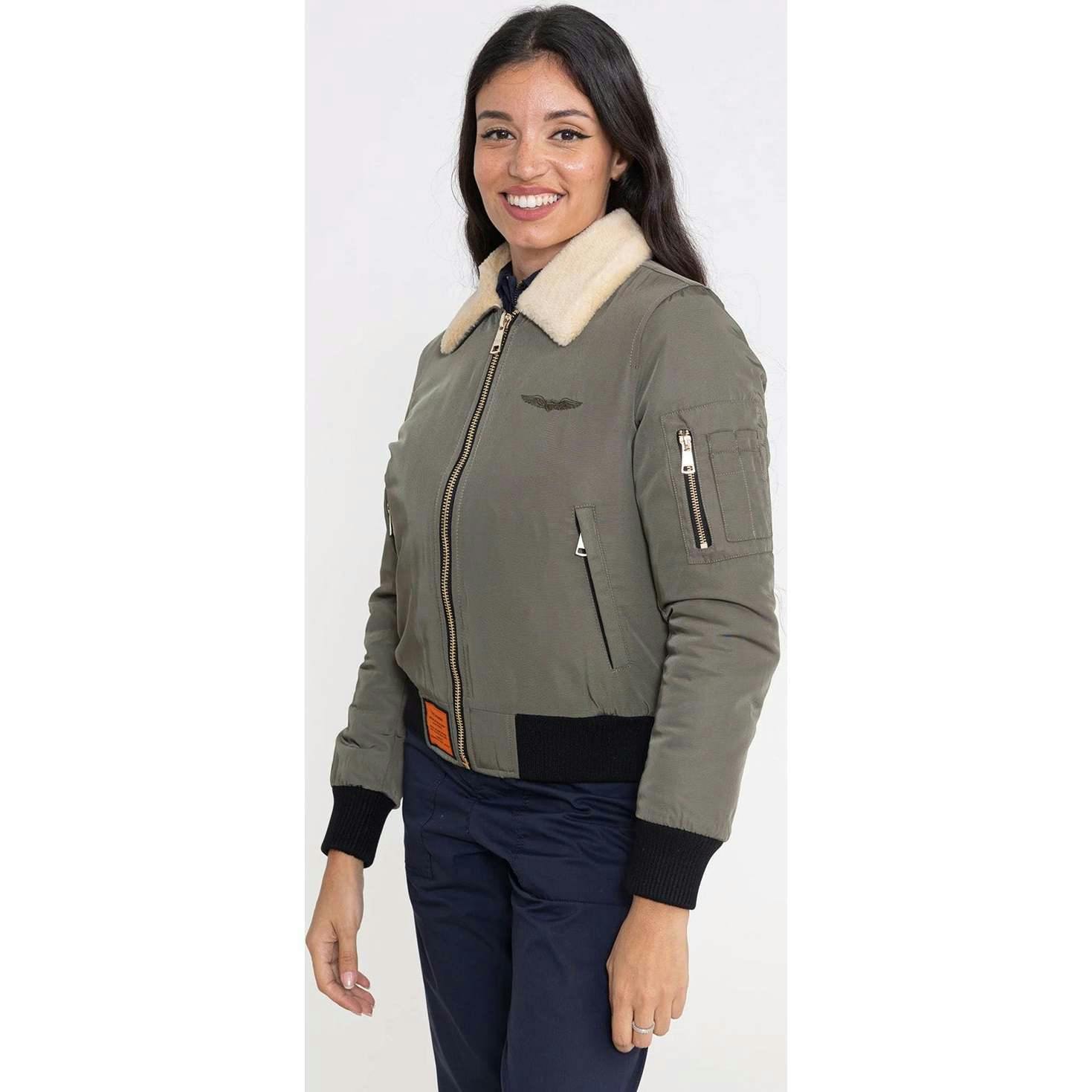 BOMBERS ORIGINAL Barcelona Aviator Jacket - Kaki