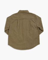 Ralph Shirt Green Brown Check