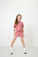 Girls Scalloped Super Short