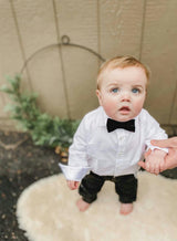 Small Velvet Bow Tie