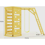 Hawthorn Outdoor Climber Playset | Bars
