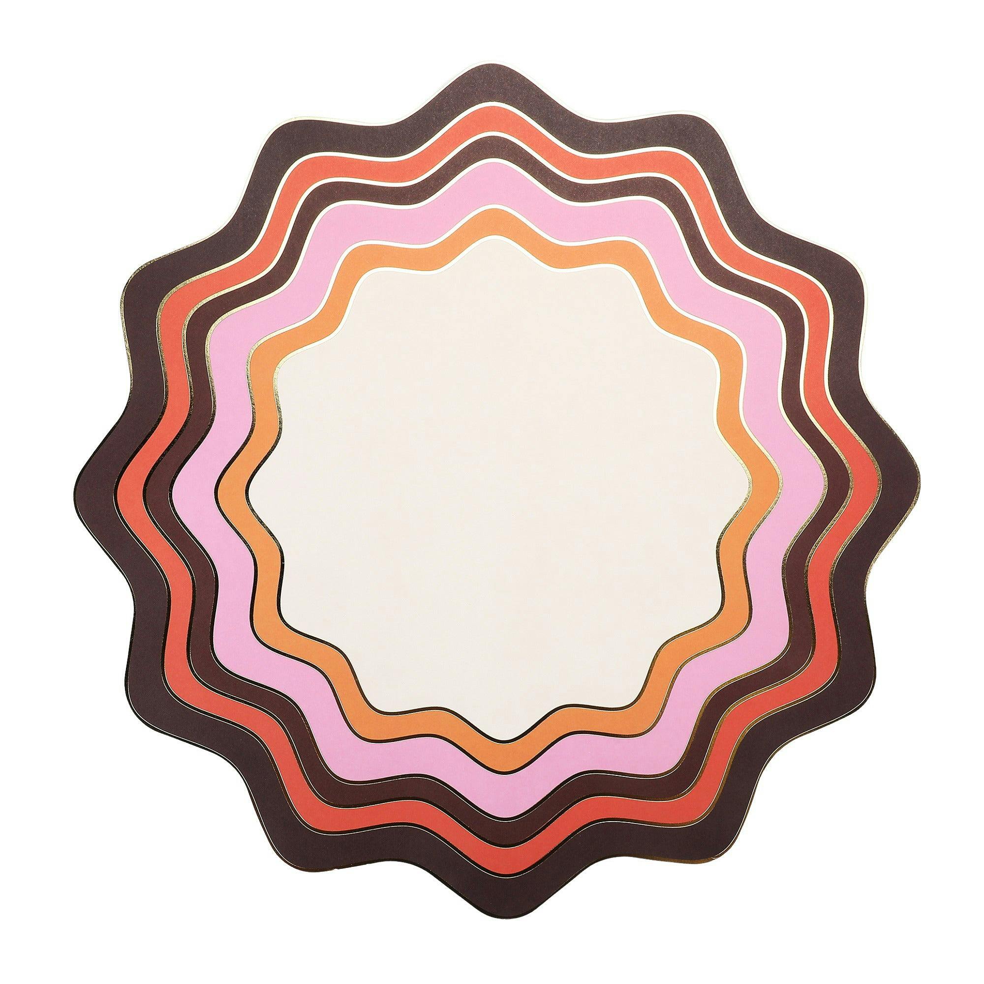 Warm Spice Wavy Placemat