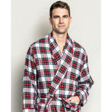 Men's Pima Robe in Navy