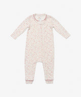 Ziggy Zip Romper, Rose ABC's