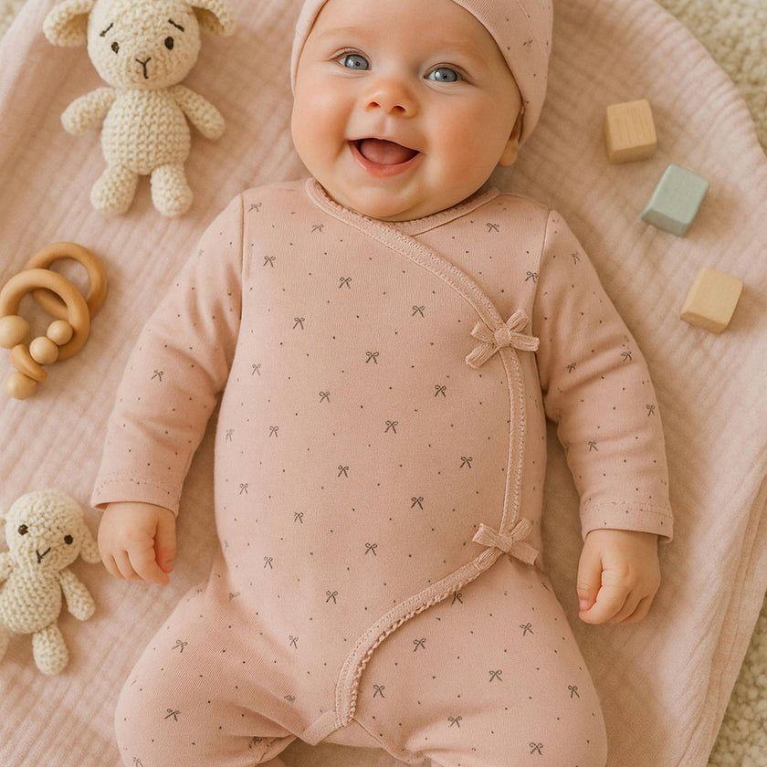 Bow Wrap Footie