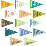 Little Kaleidoscope Petit Milestone Pennants