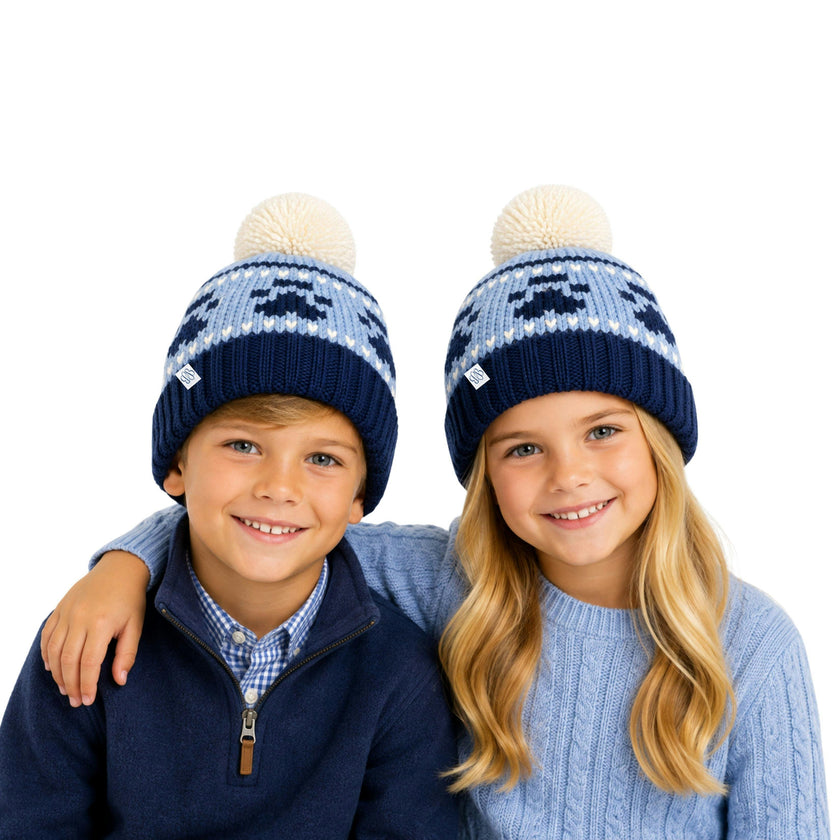Paw Print Bobble Hat