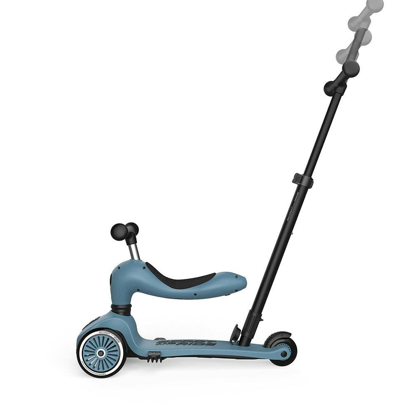 Highwaykick 1 Push and Go Steel