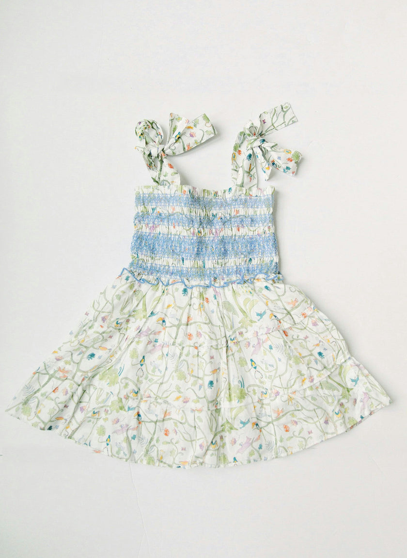 Gemma Dress - Tropical Garden