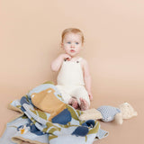 Blueberry Blanket Hat Teether Gift Set