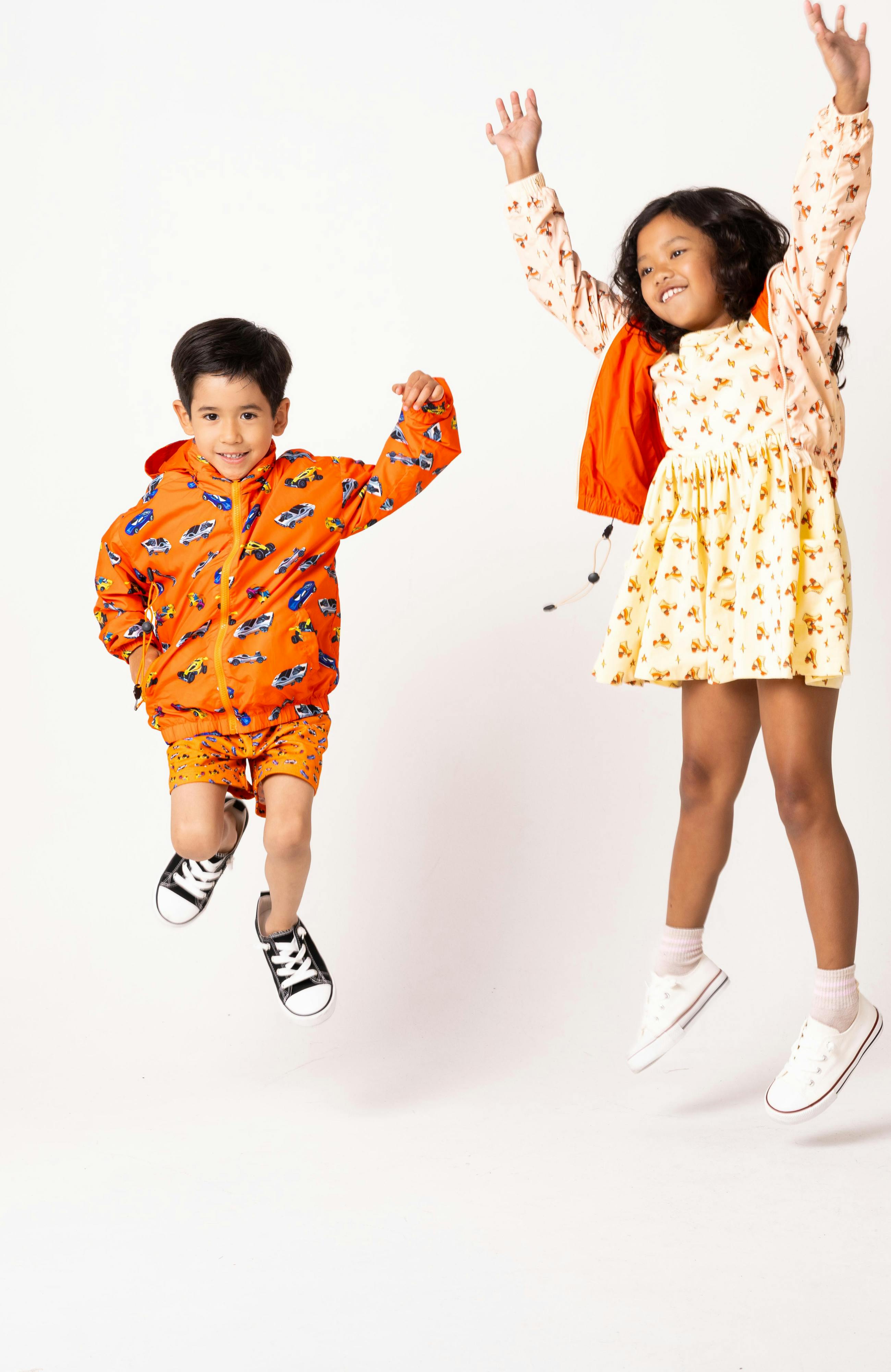 Max Reversible Rain Jacket Windbreaker, Hot Rod