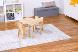 Cordia Wooden Kids Activity Table & Chair Set – Montessori-Inspired Desk for Play & Learning
