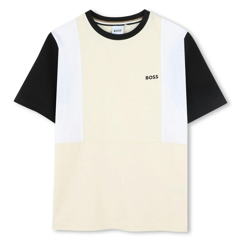 Sand Black Sleeve T-Shirt