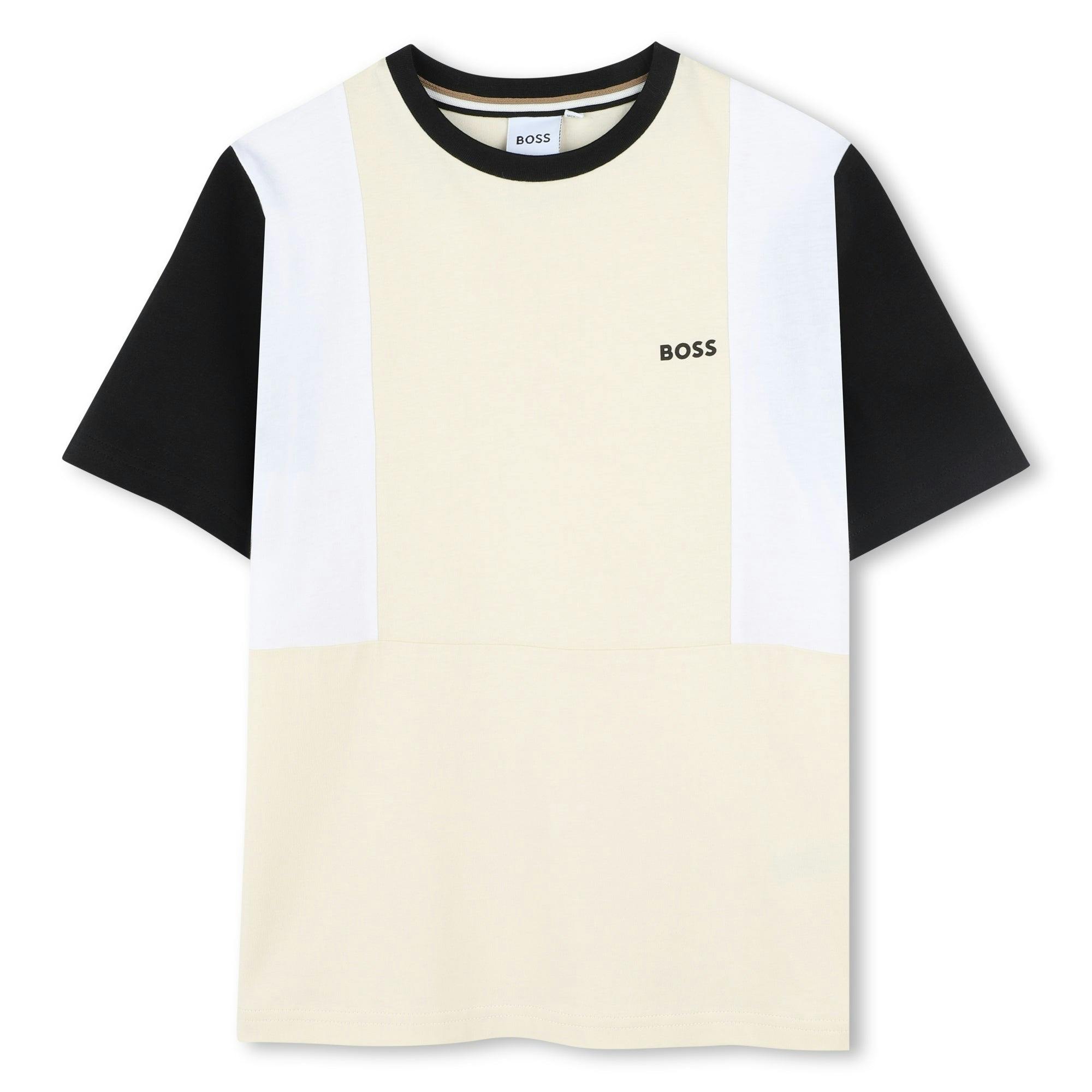 Sand Black Sleeve T-Shirt