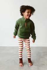 SHERPA ZIP PULLOVER | SPRUCE