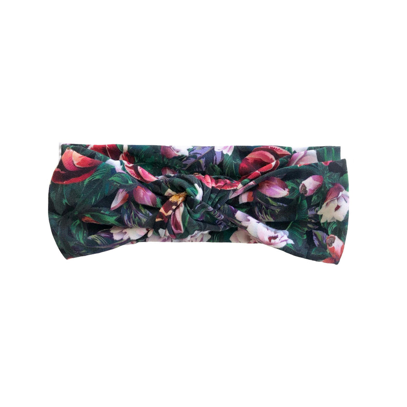 Valerie Baby Floral Bamboo Headband