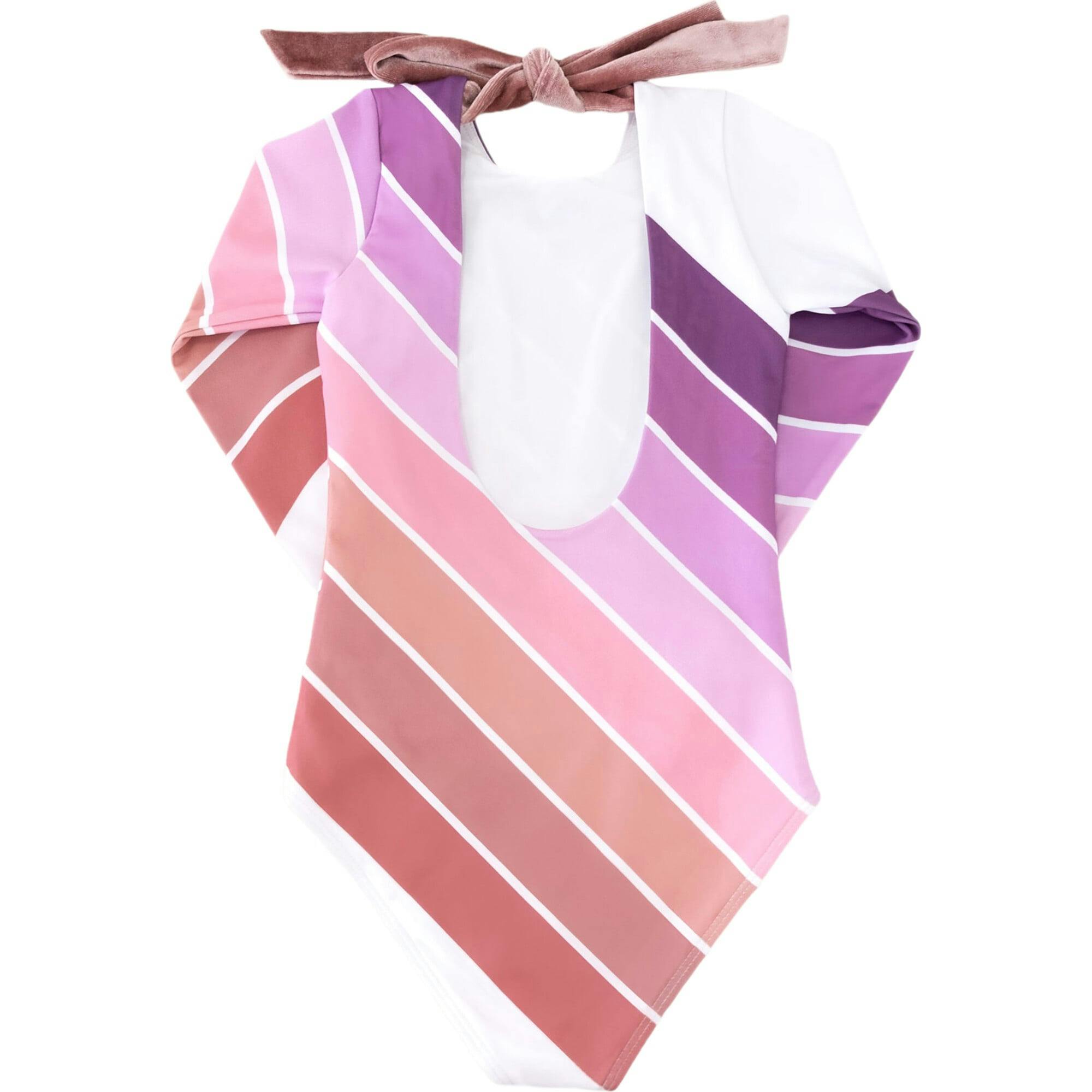 Purple Sands Rainbow One Piece Long Sleeve