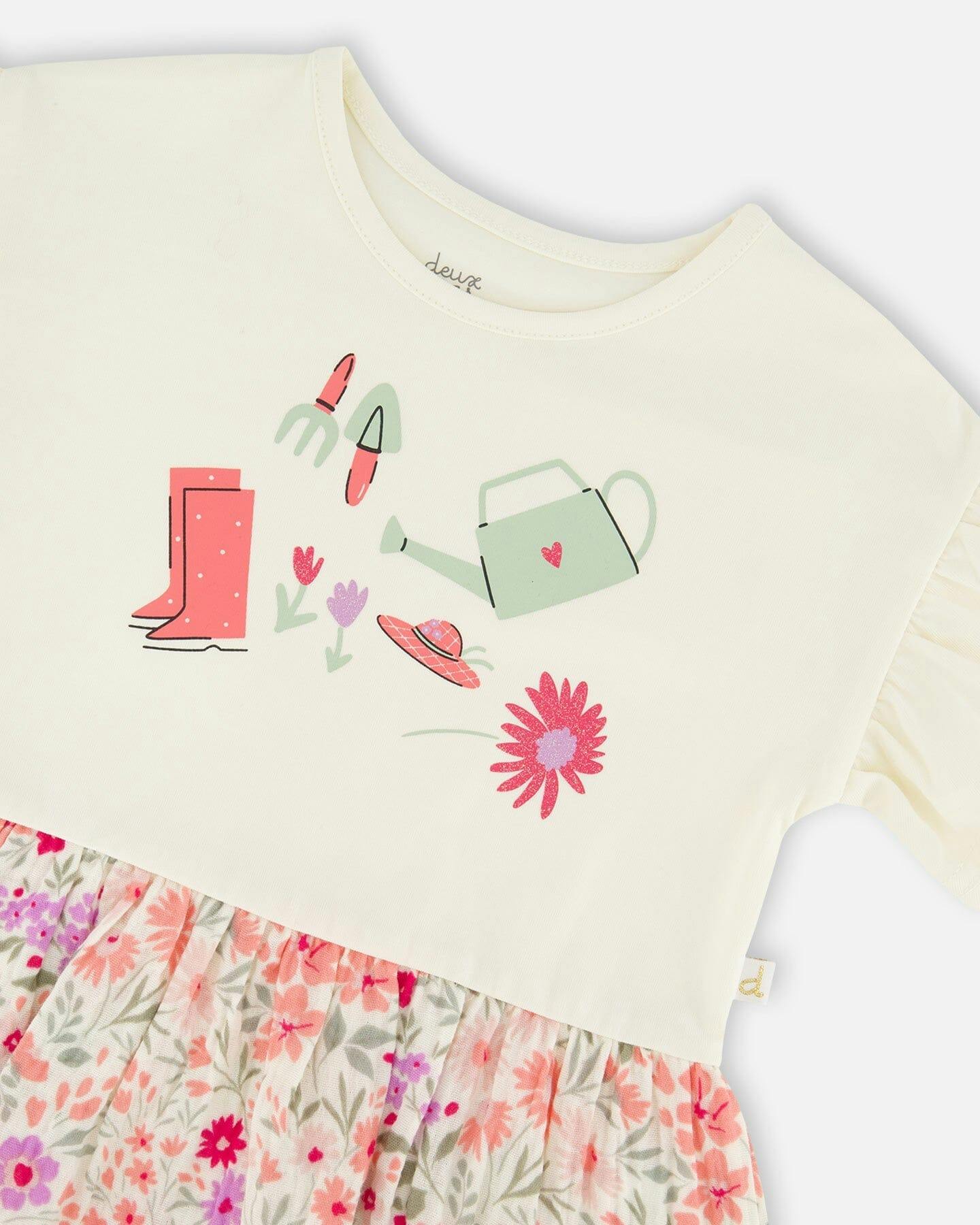 Organic Cotton Bi-Material Tunic