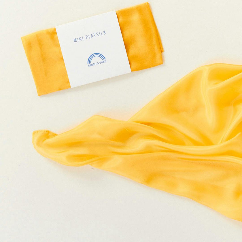 Sarah's Silks Mini Primary Playsilk Set for Maisonette